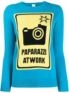 Ultràchic Paparazzi print jumper