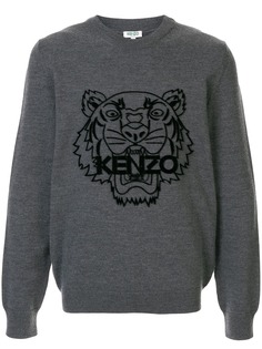 Kenzo Tiger motif jumper