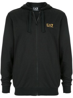 Ea7 Emporio Armani zip up hoodie