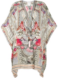 Camilla lace up kaftan dress