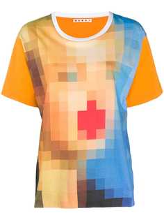 Marni digital print oversized t-shirt
