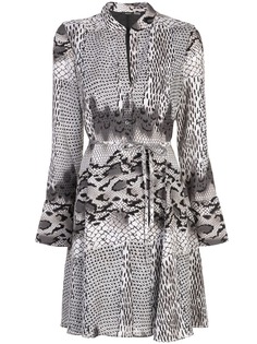 Natori short snakeskin print dress