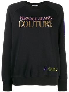 Versace Jeans Couture logo print sweatshirt