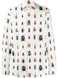 Alexander McQueen insects print shirt