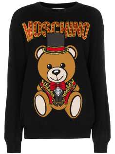 Moschino джемпер вязки интарсия