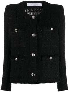 Iro Tetys tweed-effect jacket