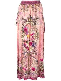 Camilla shirred waist skirt