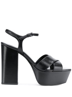 Saint Laurent босоножки Farrah 80
