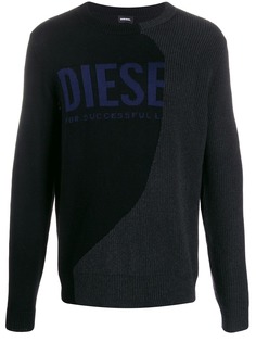 Diesel джемпер вязки интарсия с логотипом