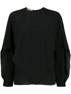 Stella McCartney блузка с драпировкой