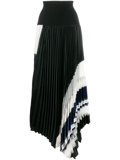 3.1 Phillip Lim плиссированная юбка с трикотажным поясом