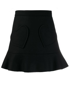Red Valentino расклешенная юбка мини