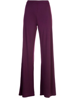 Natori long flared trousers