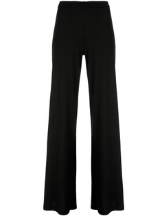 Natori high-waisted flared trousers