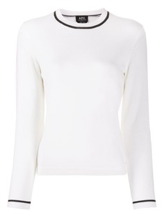 A.P.C. Shannon fine knit jumper