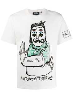 Haculla Snitches Get Stitches T-shirt