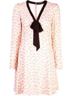 Jill Stuart короткое платье с цветочным принтом