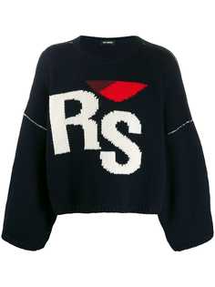 Raf Simons oversized logo jumper