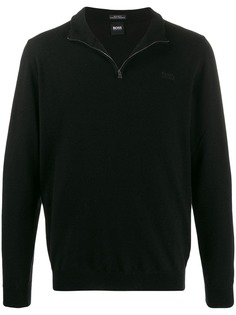 Boss Hugo Boss half zip knit sweatshirt