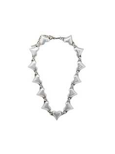 Saint Laurent heart link necklace