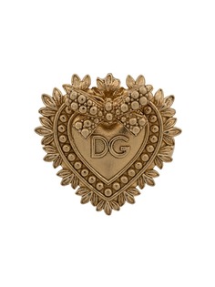 Dolce & Gabbana DG heart motif cufflinks