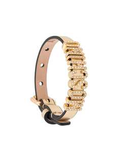Moschino laminated bracelet