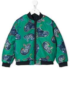 Kenzo Kids Crazy Jungle reversible bomber jacket