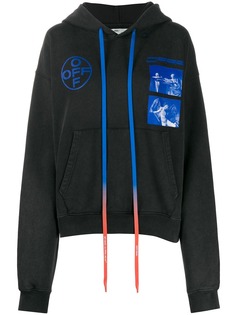 Off-White graphic print oversized hoodie