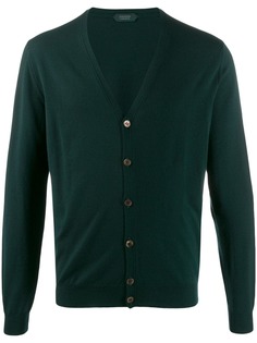 Zanone V neck cardigan