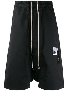 Rick Owens DRKSHDW dropped crotch track trousers