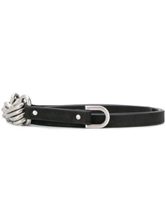 Rick Owens interlocking ring belt