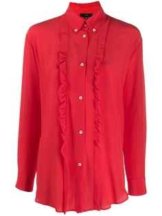 Jejia ruffle long-sleeve blouse