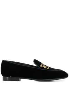 Etro logo embellished loafers