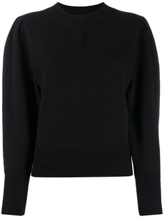 Isabel Marant Étoile puff sleeve knitted top