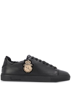 Billionaire fur trim sneakers