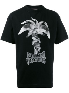 Palm Angels logo print T-shirt