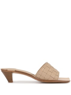 Bottega Veneta Intrecciato mules