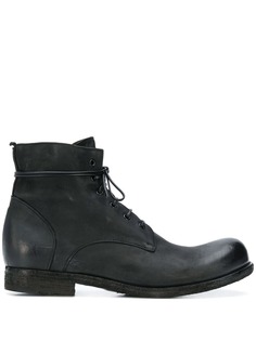 Officine Creative distressed lace-up ankle boots