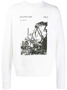 Off-White printed crewneck sweatshirt