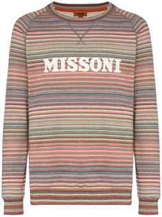 Missoni полосатая толстовка с логотипом