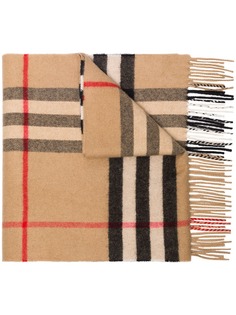 Burberry кашемировый шарф в полоску Icon Stripe