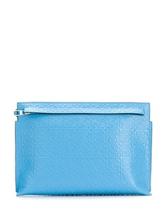 Loewe клатч с тисненым логотипом