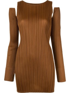 Pleats Please By Issey Miyake топ со съемными рукавами