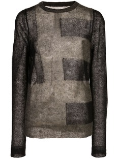 Rick Owens джемпер тонкой вязки