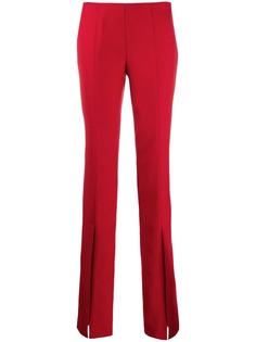 Blumarine расклешенные брюки с разрезами спереди