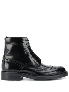 Saint Laurent ботинки Army на шнуровке