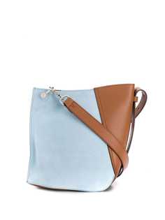 Lanvin маленькая двухцветная сумка Hook