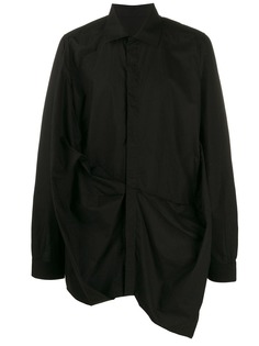 Rick Owens рубашка асимметричного кроя