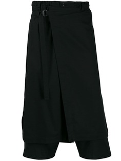 Yohji Yamamoto брюки с запахом