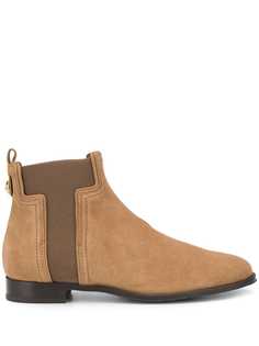 Tods ботильоны T-образной вставкой Tod`S